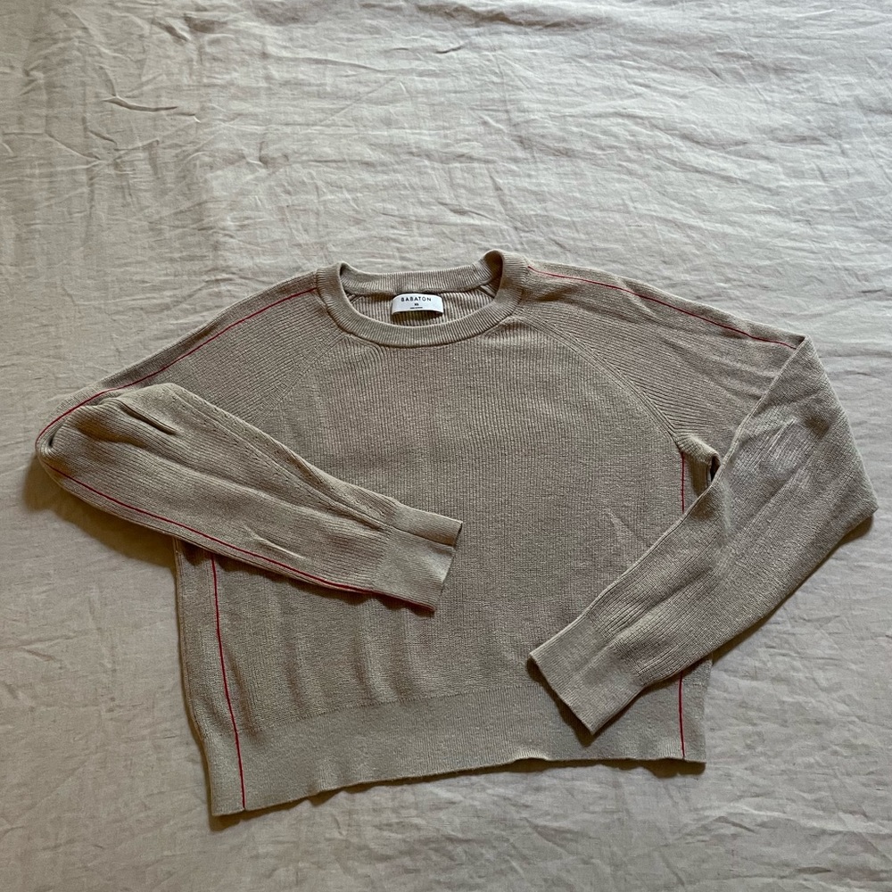 Aritzia Babaton Cotton Cashmere Blend Sweater | Like New